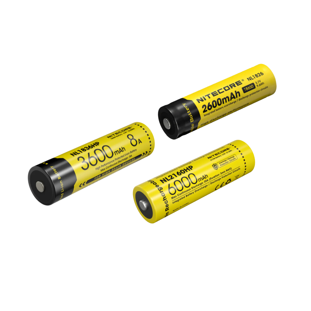 Nitecore Rechargeable Battery (Assorted Types) | Selffix DIY