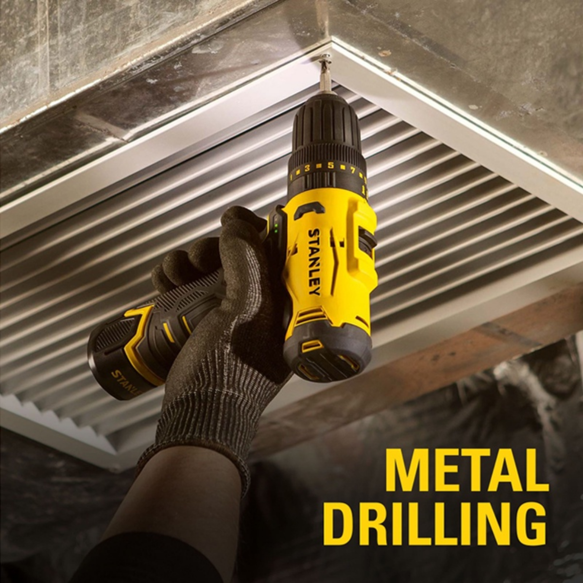 Stanley 12V Cordless Drill Driver SCD10D2K-B1 Selffix DIY