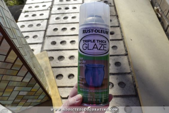 RustOleum Triple Thick Glaze 12oz Selffix DIY