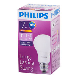PHILIPS LED Bulb 7-60W E27 6500K 230V A60