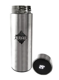 JML Arctic Smart Flask Silver Stainless Steel Tumblr Bottle 500ml