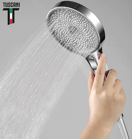Tuscani Rombusto series R18C Hand Shower Head with 3 Functions