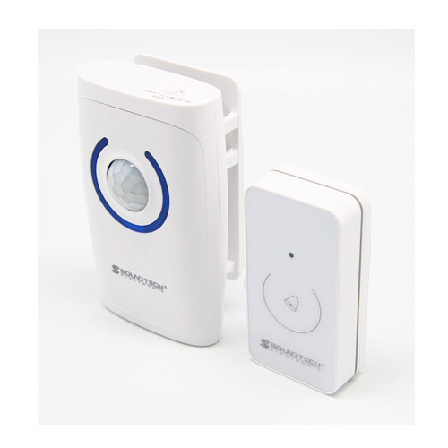 SoundTeoh HL DD-124S Wireless Door Bell W/ Alarm And Sensor Light