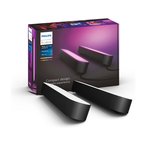 Philips Hue Play Light Bar Black Double Pack - Selffix Singapore