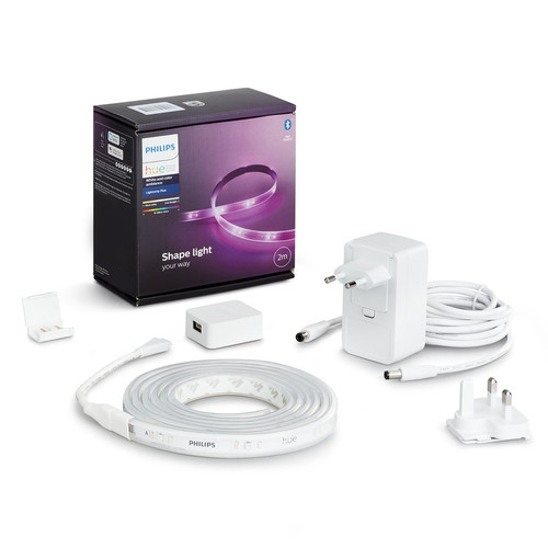 Philips Hue Lightstrip Plus extention 5個 Amazon.com: Philips 800268 Hue LightStrip Plus Dimmable LED