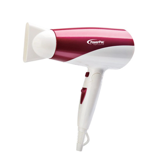 PowerPac PPH1600 Turbo Hair Dryer with cool air 1600W