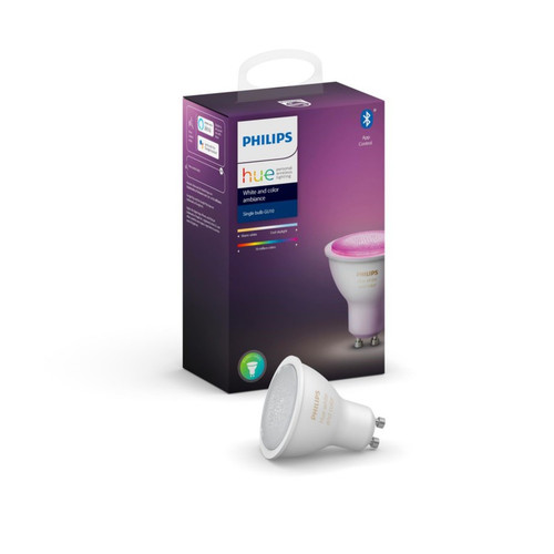 Philips Hue White and Color Ambiance 5.7W GU10 W/BT