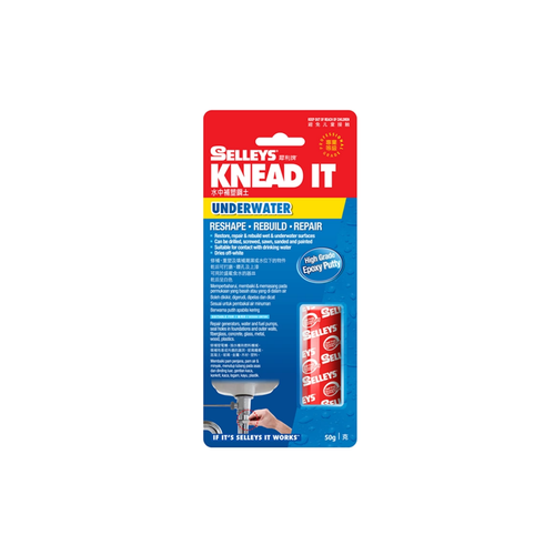 Selleys Knead IT Underwater 50g - Selffix Singapore