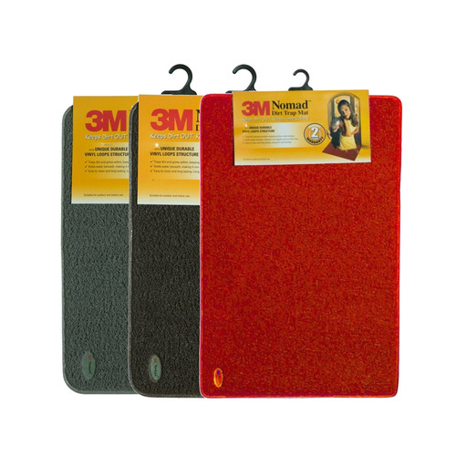 3M Nomad Dirt Trap Mat with Emboss Edge 24x36 inch (Assorted