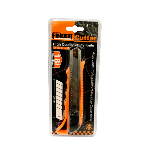 Finder Cutter Utility Knife 18mm - Selffix Singapore