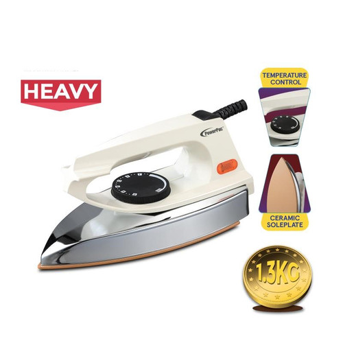 PowerPac Heavy Dry Iron PPIN125 1.3KG 1200W