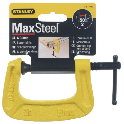 Stanley 83-032K MaxSteel C-Clamp 33x50mm 2x1-5/16in