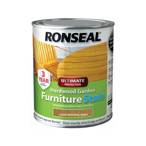Ronseal_Ronseal 34726 Hardwood Furniture Stain Clear Natural Matt 750ml_Selffix SIngapore