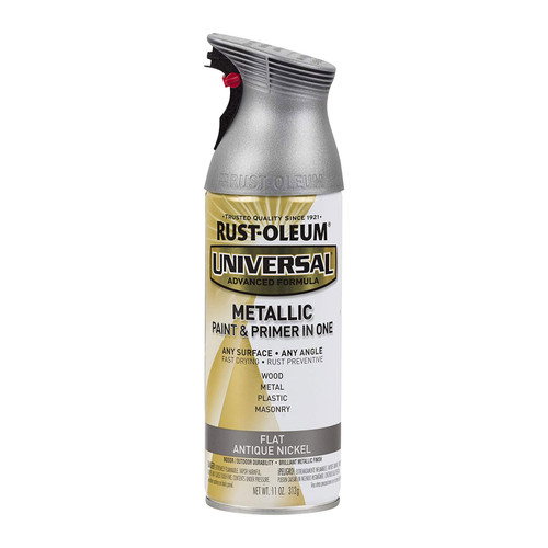 Rust-Oleum Universal Flat Metallic Spray Paint - Selffix Singapore