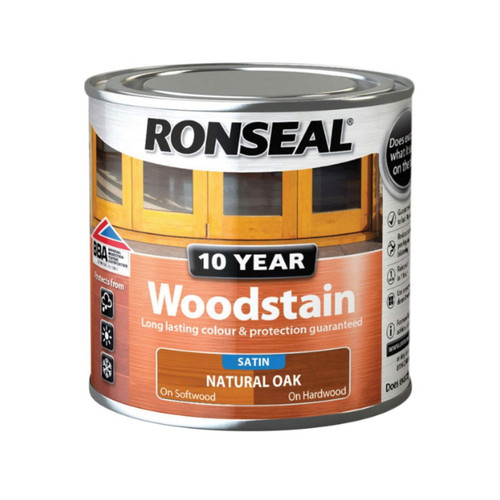 Ronseal 10-year Wood Stain Satin (Assorted Colours) - Selffix Singapore