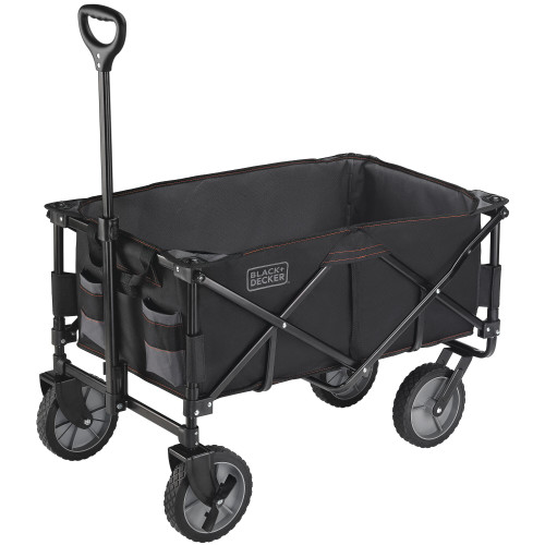 Black & Decker BDCWBK01 Collapsible Wagon (Foldable Trolley - 75L) - Selffix Singapore