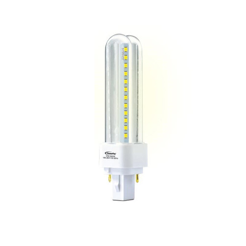 PowerPac PP6628WW Vertex G24D-1 PLC LED Tube 10W Warm White