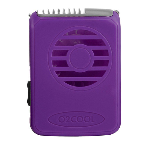 O2COOL Deluxe Necklace Fan (Purple)