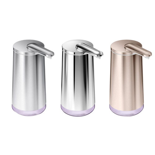 Simplehuman Foam Cartridge Sensor Pump Soap Dispenser Refillable (Assorted Colors) - Selffix Singapore