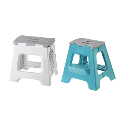Vigar Compact Foldable Stool (Assorted Types) - Selffix Singapore