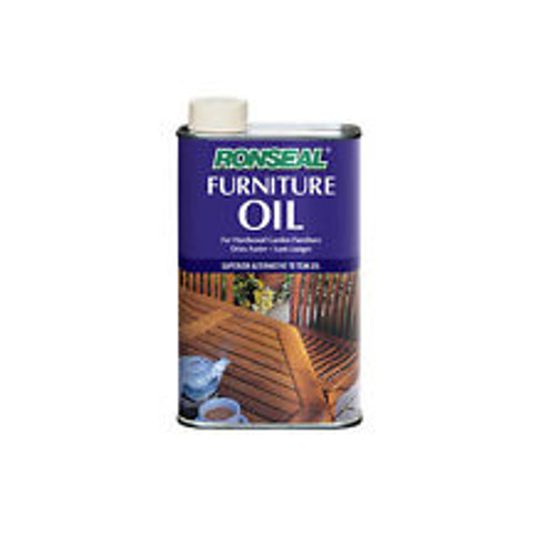 Ronseal H/g Furn Oil (Clr N Matt) 500 ML - Selffix Singapore