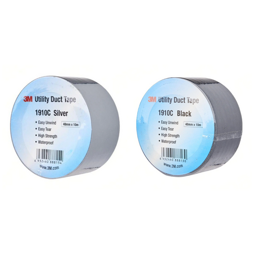 3M Utility Duct Tape 48MM x 10M (Assorted Colors) - Selffix Singapore