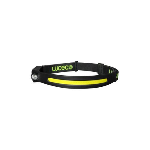 Luceco Flexible Headtorch with Motion Sensor 350lm+150lm USB Rechargeable (LILHF35P65) - Selffix Singapore