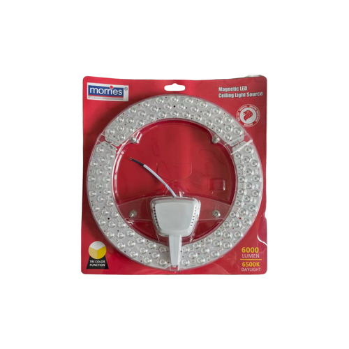 Morries MS310MMLCL 60W Tri-Color LED Circular Magnetic Ceiling Panel - Selffix Singapore