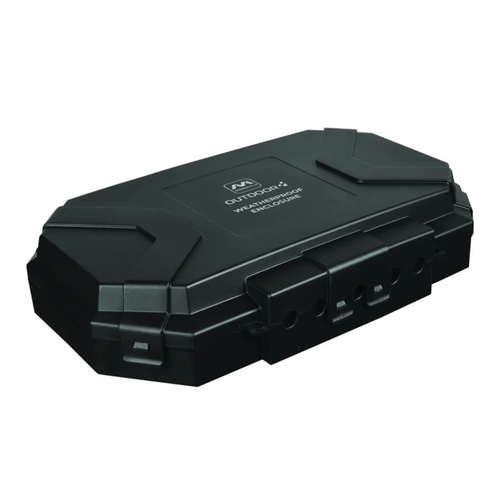 Masterplug Collapsible IP54 Weatherproof Box with 5 Cables Outlets with Wall-fixing Capability (WBCB) - Selffix Singapore