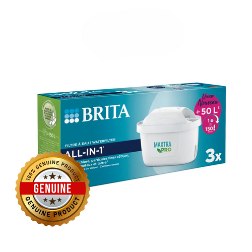 Brita Maxtra Pro Water Filter Cartridge Pack of 3 / Pack of 6 - Selffix Singapore