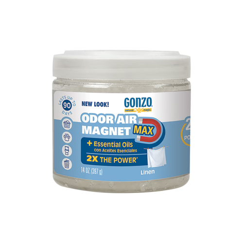 Natural Magic Gonzo Odor Air Magnet Max- Linen (with essential oil) 14Oz - Selffix Singapore