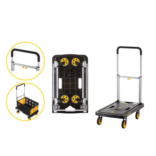 Stanley WTD-PC517 Foldable Flatform Truck 120Kg - Selffix Singapore