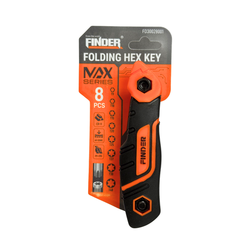 Finder 30028001 8 pcs Torx Hex Key Set - Selffix Singapore