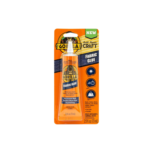 Gorilla Fabric Glue Tube 2.5oz - Selffix Singapore
