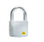 Yale Y120D/60/135/1 Dimple Keyed Padlock Silver