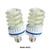 PowerPac Twisted LED Bulb 12W Warm White PP6012WW