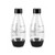 SodaStream Carbonating Bottles 0.5L Twin Pack Fuse Black