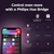 Philips Hue Go 2.0 Smart Portable Light with Bluetooth White & Colour Ambiance Works with Alexa and Google Assistant - Selffix Singapore