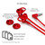 HP 150 Earbuds Headset X7B11AA (Red)