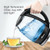 PowerPac PPJ2004G Cordless Kettle Glass Jug 1.7L