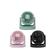 Iris Ohyama PCF-HE15 Circulator Fan Black/ Green / Pink (One Year Warranty) - Selffix Singapore