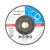 Bosch Metal Grinding Disc 100 x 6.0 x 16mm 4-inch (A 24 S BF) - Selffix Singapore