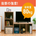 Iris Ohyama Color Box 3-Tier Wood Storage Shelf With Door CX33D - Selffix Singapore