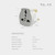 SoundTeoh TA-13 Universal Travel Adapter - Selffix Singapore