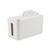 Bluelounge Cablebox Series (Assorted Colors) White Mini - Selffix Singapore