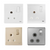 British General 15A Round Pin Single Socket Switch (Assorted Colors) - Selffix Singapore