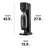 Sodastream Gaia Sparkling Water  Maker Black - Selffix Singapore