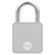 Yale YDPM_S Biometric Padlock Medium Silver - Selffix Singapore