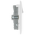 British General Neo Slimline 2 Gang Switched Socket with 15W USB A+C+C (PCWH22UACC15) - Selffix Singapore
