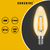 Sunshine LED Filament Candle Bulb 4W / 5W Base E14 LED Light Bulb LED Vintage Antique Chandelier Light Daylight / Warmwhite - Selffix Singapore